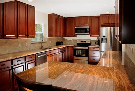 kitchens with cherry wood cabinets and stainless steel appliances|beautiful kitchens with cherry cabinets.